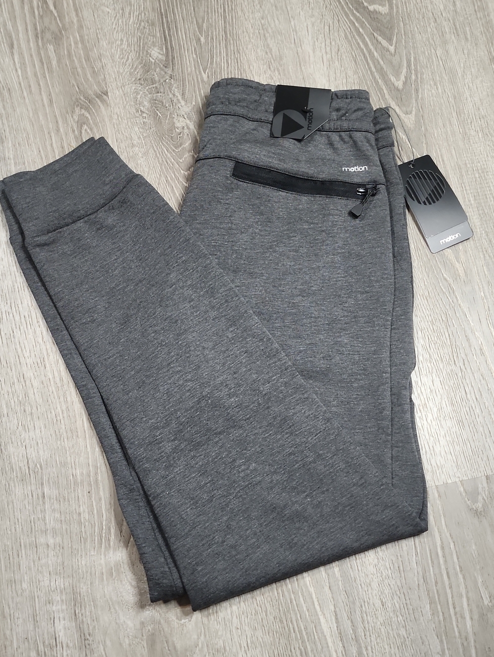 Motion Tech Fleece Jogger In Charcoal Heather Men's Size Small New With Tags